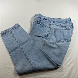 Vintage Gitano jeans woman’s 12 Short High Rise Straight Leg faded blue